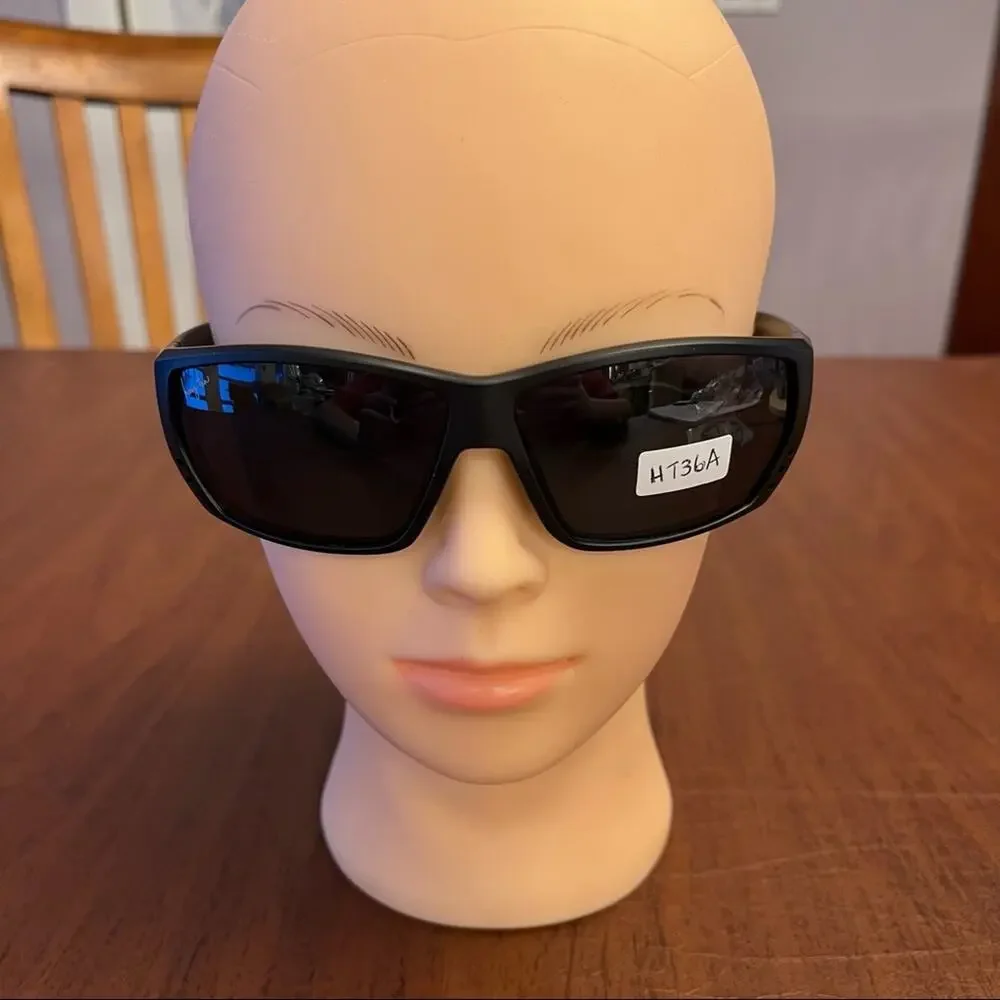 Hang Ten Rectangle Sunglasses Black